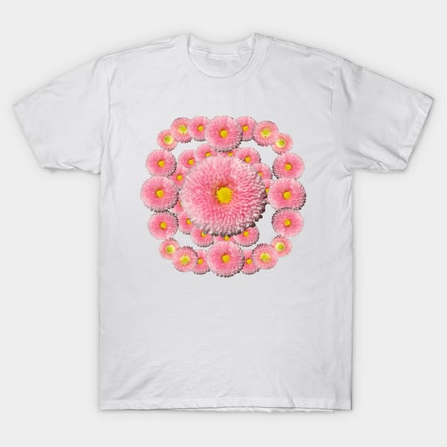 Floral Mandala T-Shirt by Manitarka